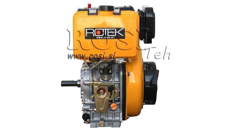 MOTORE DIESEL 474cc-8,0kW-3.600 U/min-E-KW25x88-avvio elettrico