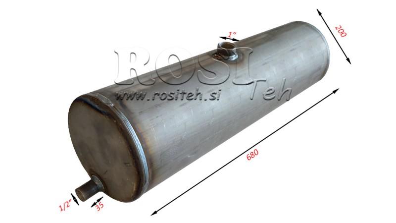 OIL TANK OUT OF METAL 20lit  Dia.200-680mm