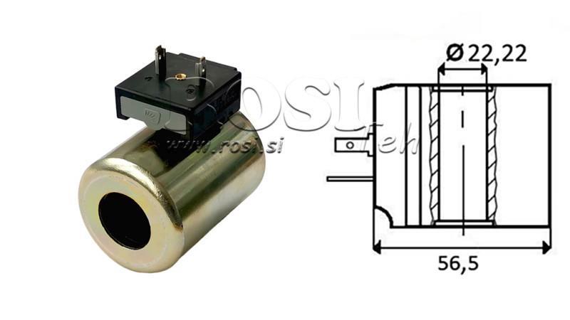 ELEKTRO MAGNETNI NAMOTAJ 24VDC - CB14 - fi 22,22mm-59mm 30W IP65