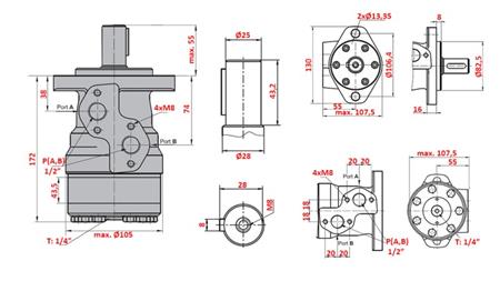 HYDROMOTOR MR 250