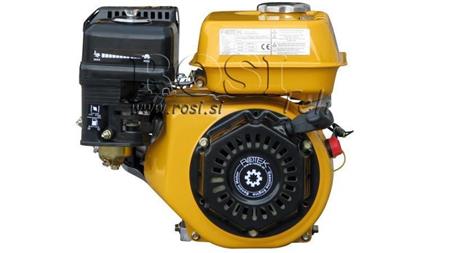 benzin motor EG4-200cc-5,10kW-3.600 U/min-H-TP25x54.5-kézi inditás