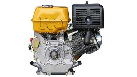benzin motor EG4-420cc-9,6kW-13,1HP-3.600 U/min-H-KW25x63-kézi inditás