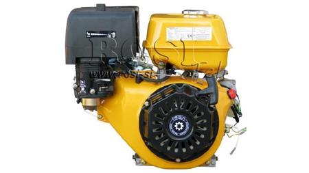 benzin motor EG4-420cc-9,6kW-13,1HP-3.600 U/min-E-TP26x47-elektomos inditás