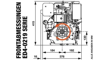 disel motorok 219cc-3,13kW-3.600 U/min-H-KW20x53-kézi inditás