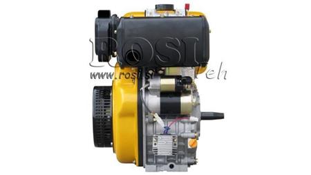 diesel engine 418cc-7,83kW-10,65HP-3.600rpm-E-TP26x77-electric start