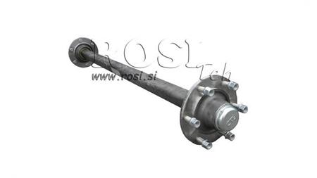 AXLE FOR TRAILER 4800 kg WITHOUT BRAKES (1500 mm)