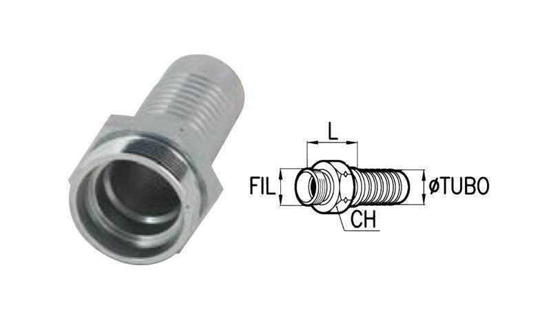 HYDRAULIC FITTING CES 16 S MALE DN16-M24x1,5