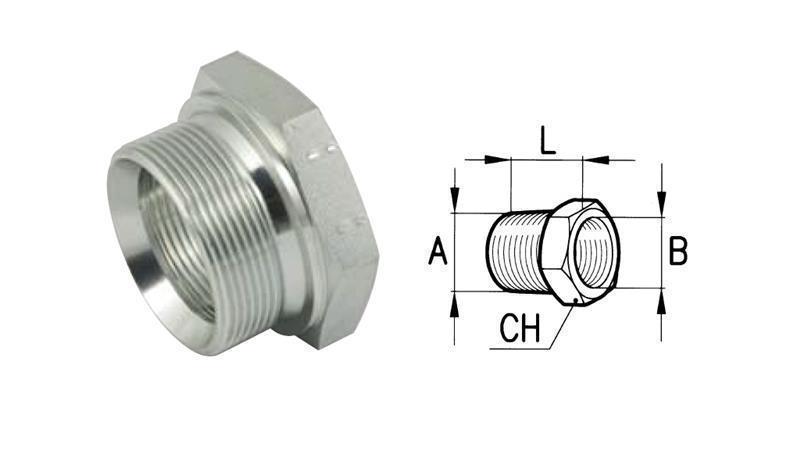 HIDRAVLIČNI ADAPTER MOŠKI-ŽENSKI 1''-3/4''