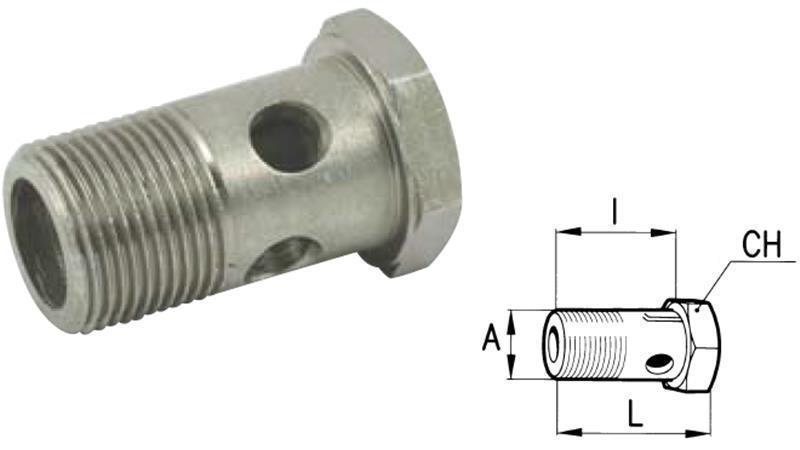 HYDRAULIK HOHLSCHRAUBE 1/2