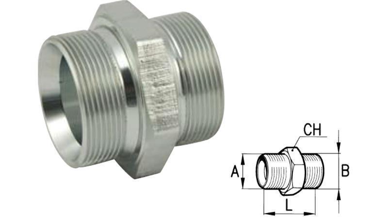 HYDRAULIC STUD FITTING MALE BSP 3/4