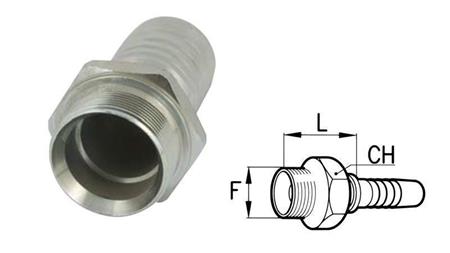 POŁĄCZENIE HYDRAULICZNE BSP MĘSKIE DN8-M14X1,5