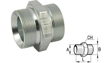 HYDRAULIC STUD FITTING MALE BSP 1