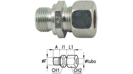 HIDRAULIKUS CSÖKKENTŐ WGE 10 L-3/8