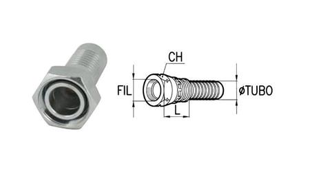 HIDRAULIKUS IDOM DKOS 14 S NŐI DN12-M22x1,5