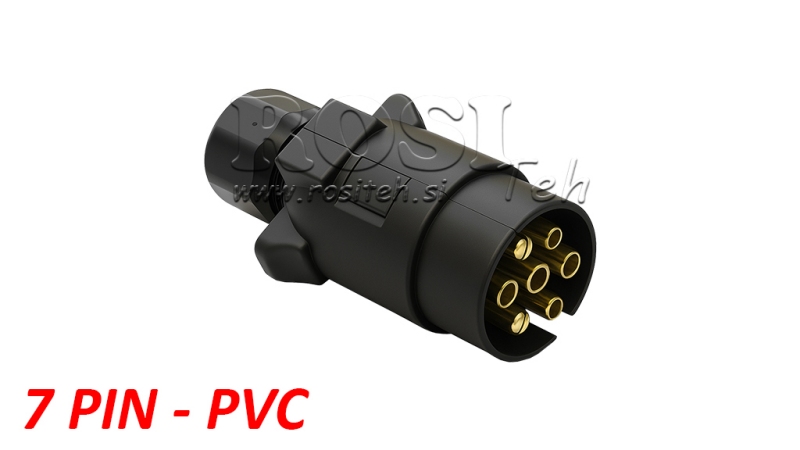 7 PIN ZÁSUVKA PVC