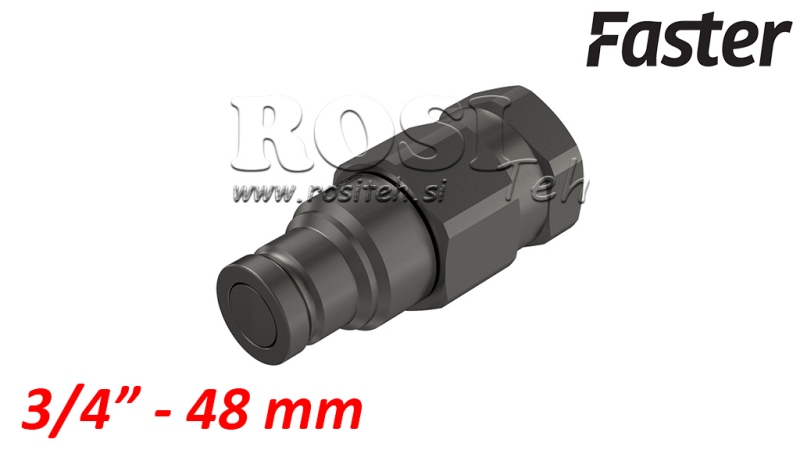 SZYBKOZŁĄCZE KOPARKI FFH MĘSKIE 3/4 48MM