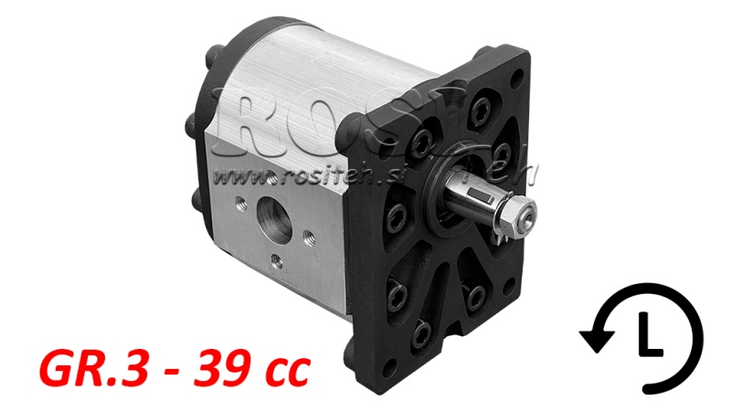 ХИДРАВЛИЧНА ПОМПА GR.3 39 CC ЛЯВА - ФЛАНЦИ