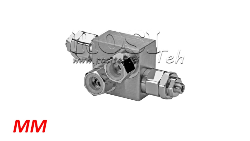HYDRAULICKÝ REGULÁTOR TLAKU 20-130 BAR PRO HYDRAULICKÝ MOTOR MM