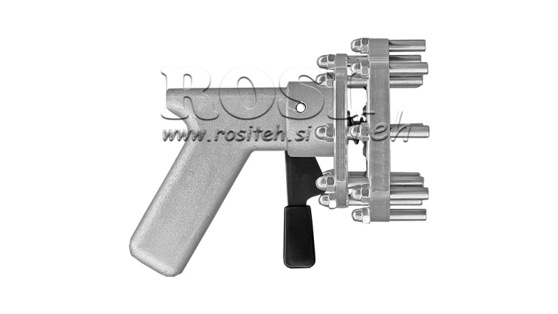 NÁSTROJ NA RÝCHLU VÝMENU LISOVACÍCH ČEĽUSTIEK - ERGONOMICKÝ