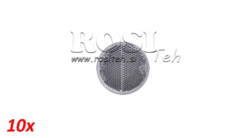 REFLECTORES REDONDOS Φ 60 BLANCO (10PCS)