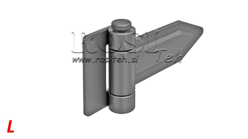 DRIEHOEKIGE AANHANGWAGEN ZIJPANEL HENGEL - GROOT