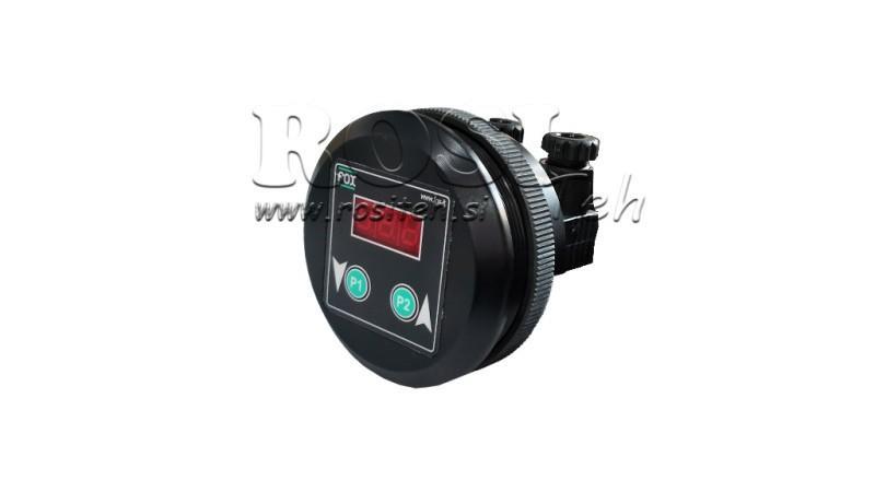 ELECTRONIC PRESSURE SWITCH WITH MANOMETER KD59 0-400 BAR