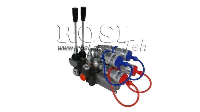 VANĂ HIDRAULICĂ 2xP40 EXTENSIE FLOATING