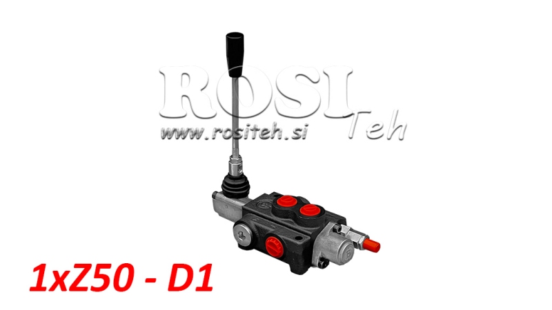 VANĂ HIDRAULICĂ 1XZ50 + MOTOR HIDRAULIC D1
