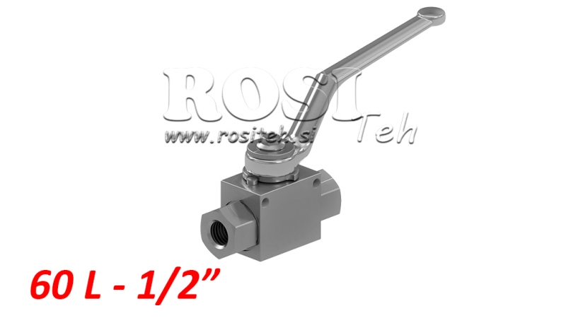 HIDRAULIKUS ELZÁRÓ CSAP RS2 1/2 - 500BAR - 60 lit