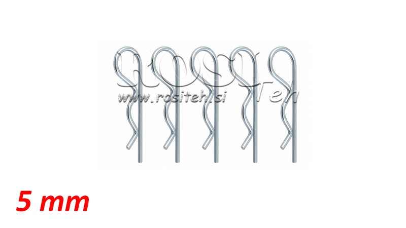 FEDERVORSTECKER 5 mm (8 Stück)