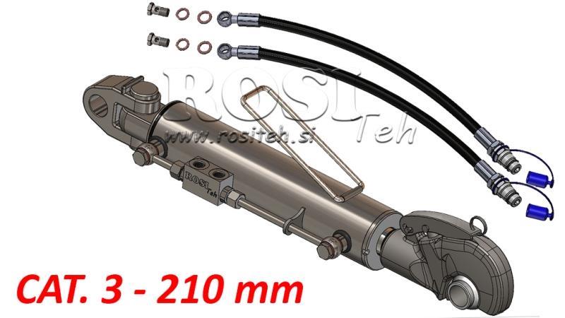 HYDRAULICKÝ TRETÍ BOD SPECIAL - CAT. 3 - 80/40-210 (90-210 HP) (32,2 mm)