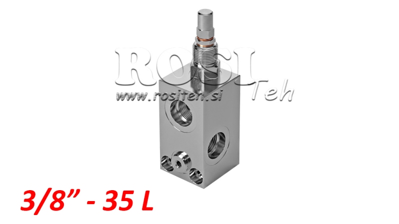 HYDRAULISCHE DRUKREGULATOR VMP 3/8 100-350 BAR - 35LIT