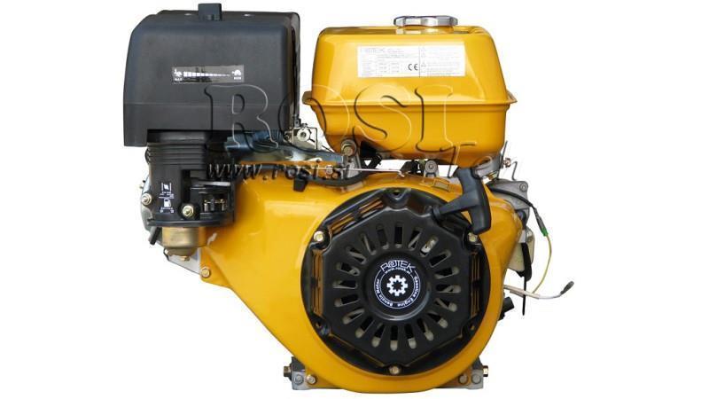 Benzinmotor EG4-420cc-9.6kW-13.1PS-3.600 U/min-E-KW25x88.5-elektrischer Start