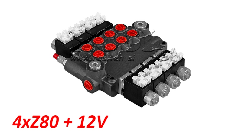 HIDRAULISKAIS VĀRSTS 4XZ80+12V DC