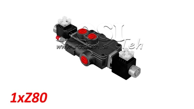ELECTRO-HYDRAULIC MONOBLOCK VALVE 1xZ80
