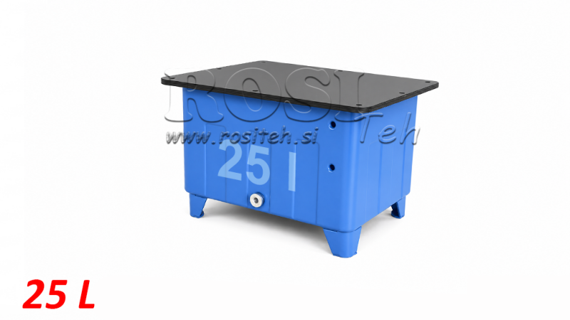 RÉSERVOIR POUR CENTRALE HYDRAULIQUE TYPE MPN 25 LIT