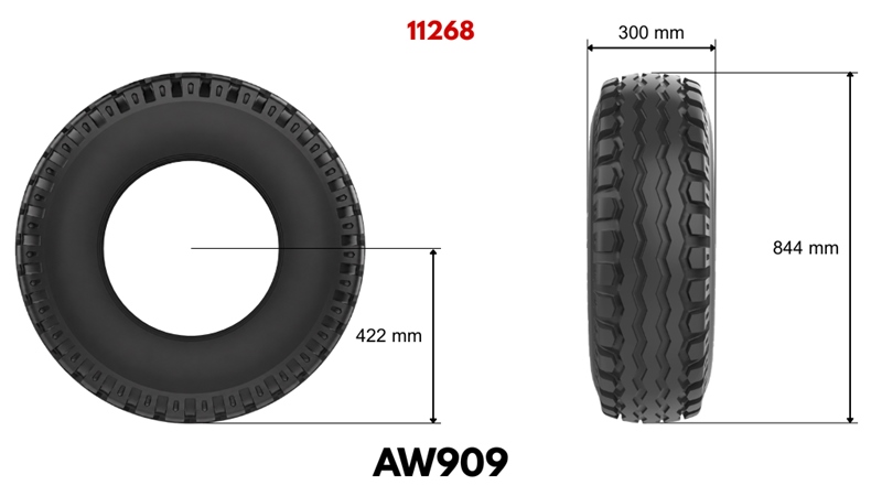 11,5/80-15,3 ANHÄNGERREIFEN AW909 (14 PR)