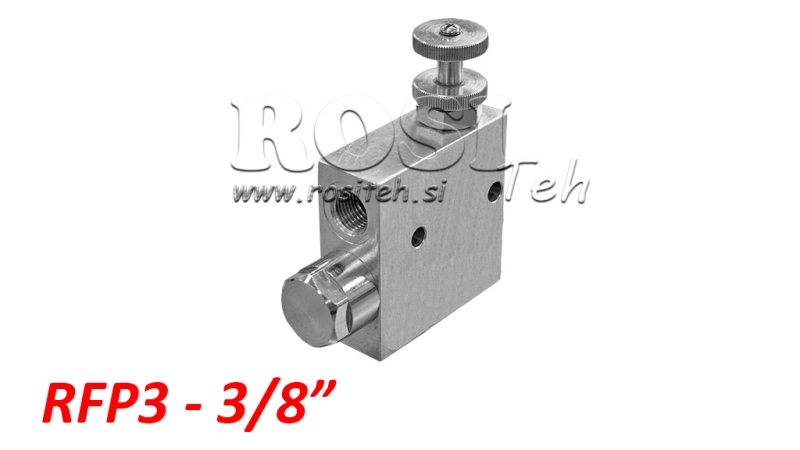 REGULATEUR DE DEBIT HYDRAULIQUE RFP3 -3/8