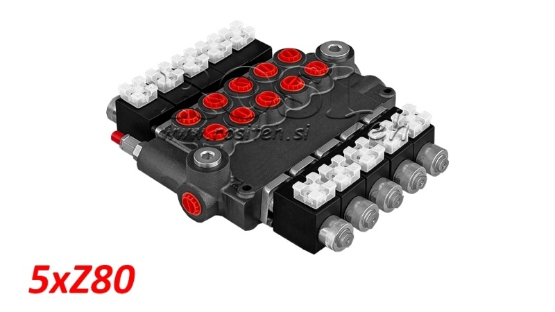 ELEKTROHIDRAULIČNI MONOBLOK VENTIL 5xZ80