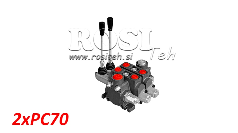 HYDRAULISCHE KLEP 2XPC70