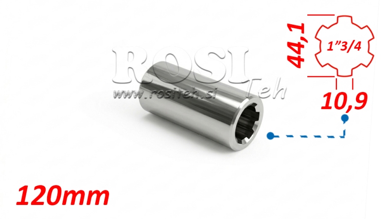 P.T.O. АДАПТЕР БУШ 1 3/4 L=120