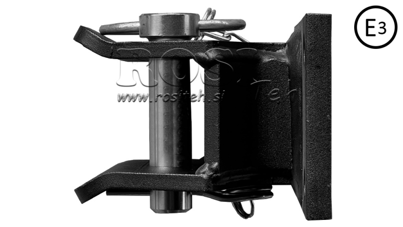 GANCIO DI TRAINO FISSO SEMICIRCOLARE CERTIFICATO DGM-806-B