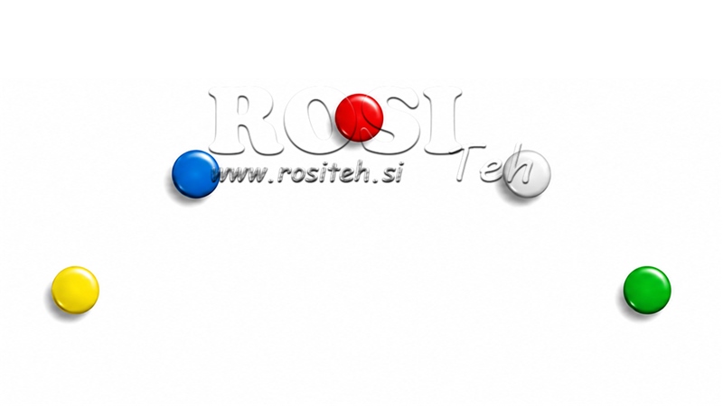 MARQUEUR DE BOUTON (BLEU, BLANC, ROUGE, JAUNE, VERT) POUR POIGNEE ERGOKIT