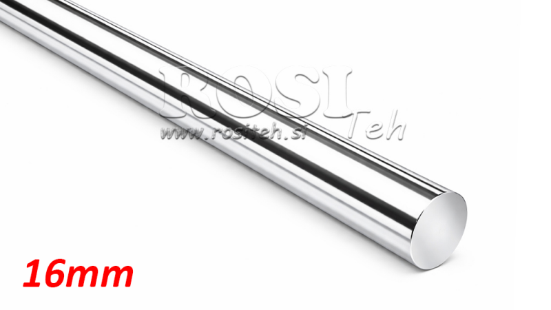 ASTA CROMATA PER CILINDRO IDRAULICO C45 - 16mm (1000mm)