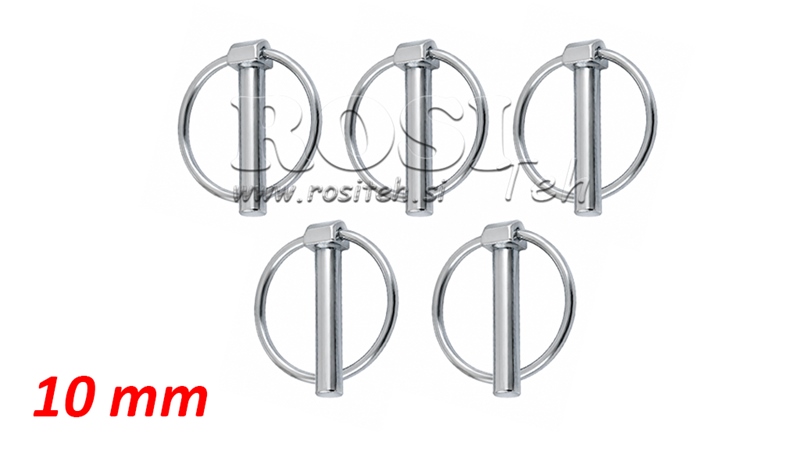 BIZTONSÁGI BIZTOSÍTÓ KÉSZLET KEREK fi 10,0 mm (5 db)
