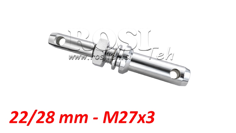 ČAP SPODNÉHO ZÁVESU fi22/28mm ZÁVIT M27x3