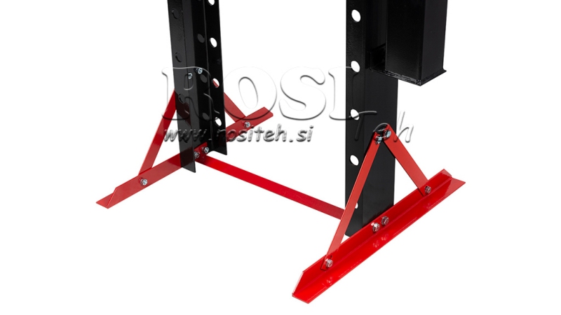 PRESSA IDRAULICA DA OFFICINA PER CUSCINETTI 30T - DOPPIA VELOCITÀ