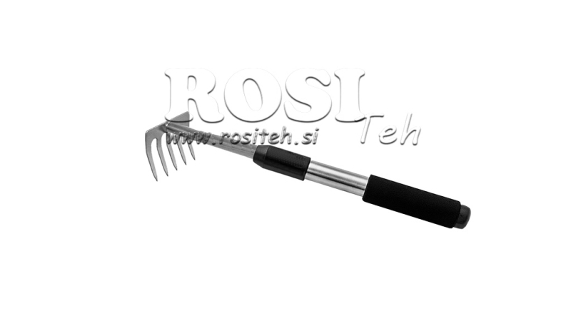 GRABLJICE Z ALU ROČAJEM - 5 ZUBA