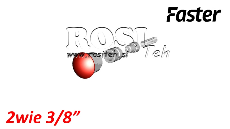 SÄKERHETSKNAPP FÖR MULTI-FASTER 3/8 2VÄGAR FAST DEL