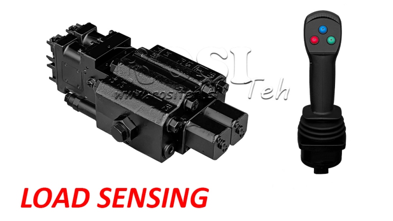 VANNE PROPORTIONNELLE POUR CHARGEUR FRONTAL DE TRACTEUR - LOAD SENSING LVM92 EHP